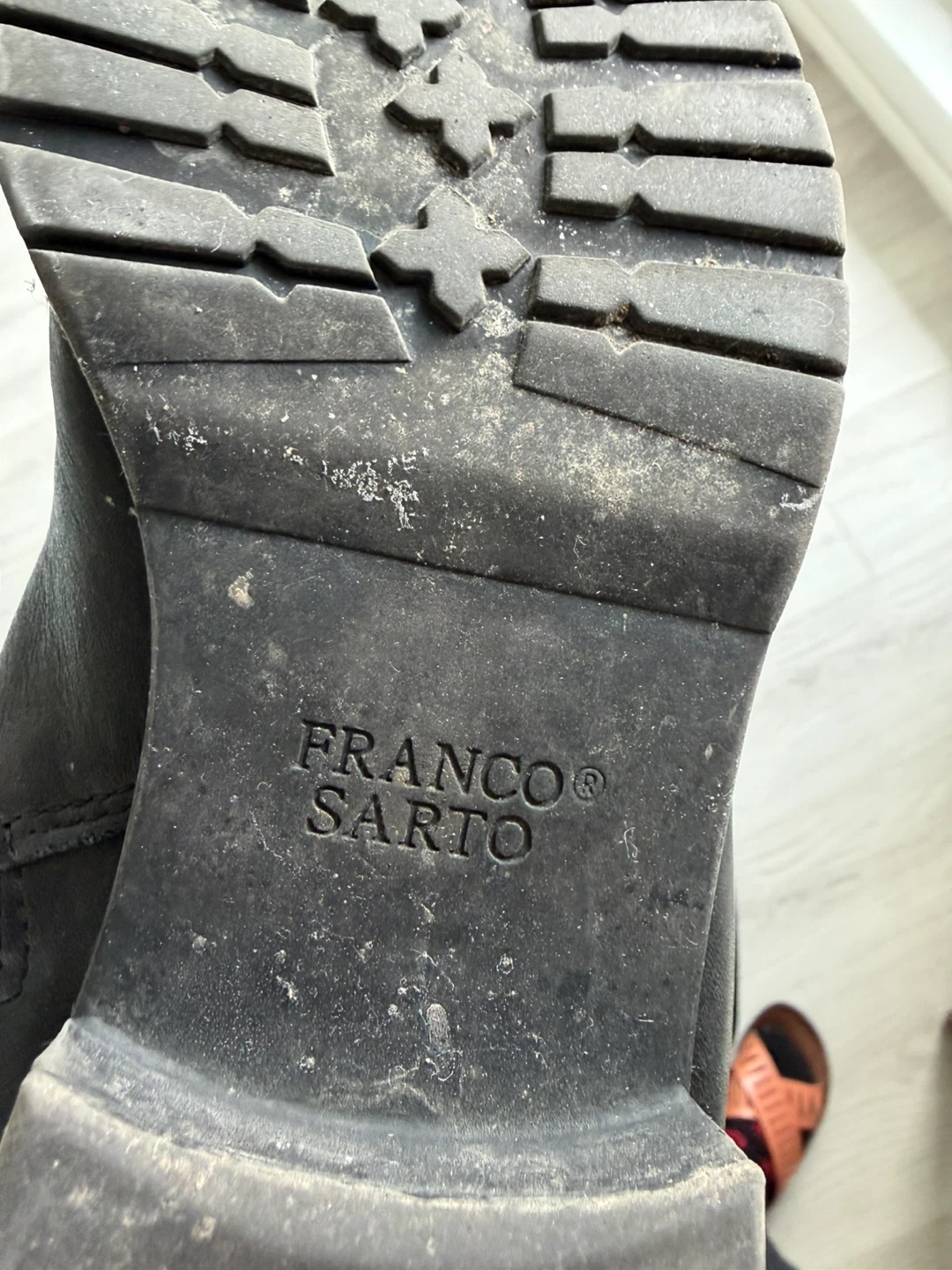 Franco Sarto Black Leather Knee-High Boots - photo 4