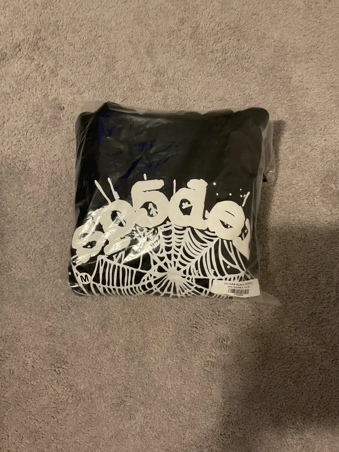 (NEW) Black OG Sp5der Web Hoodie - photo 4