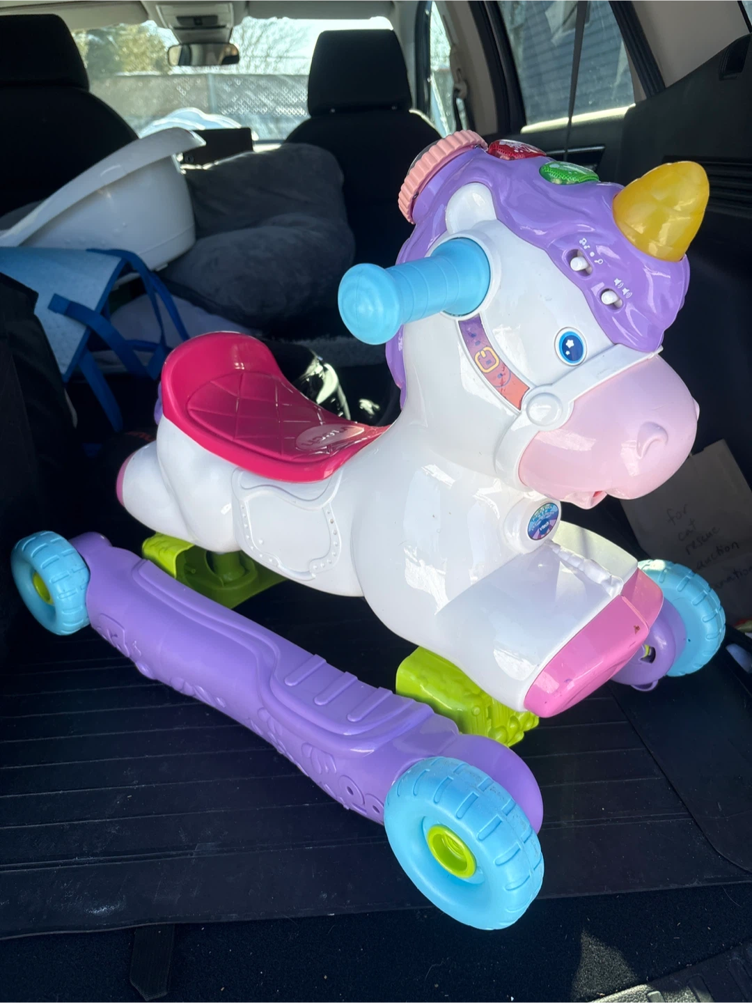 VTech Unicorn Ride-On Toy - photo 3