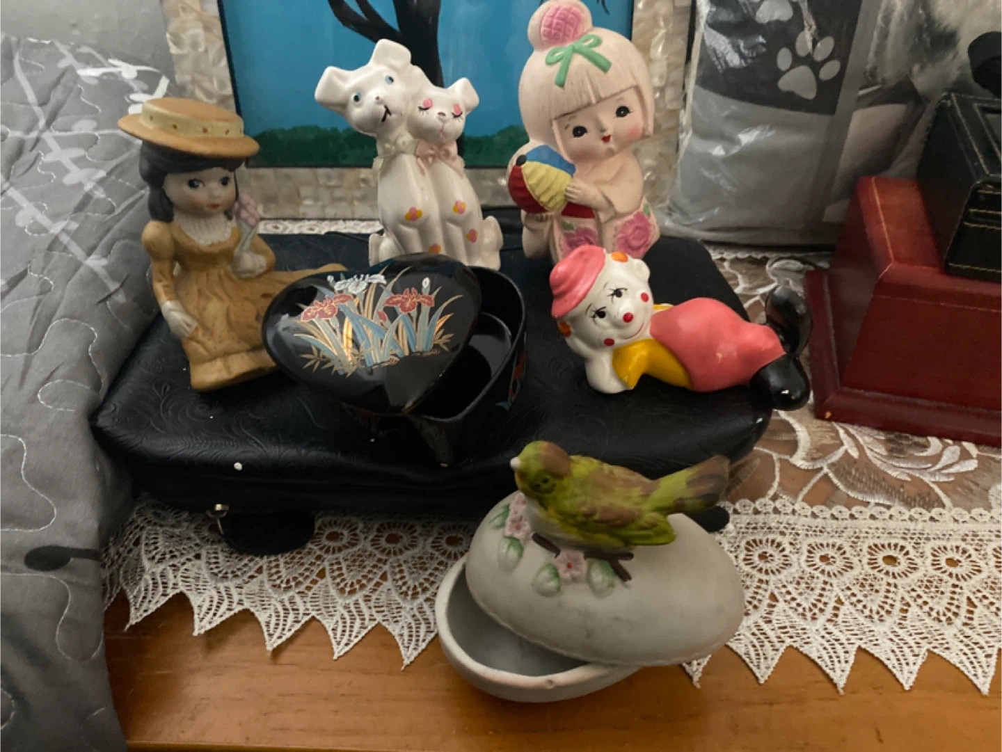 Collection of Vintage Ceramic Figurines