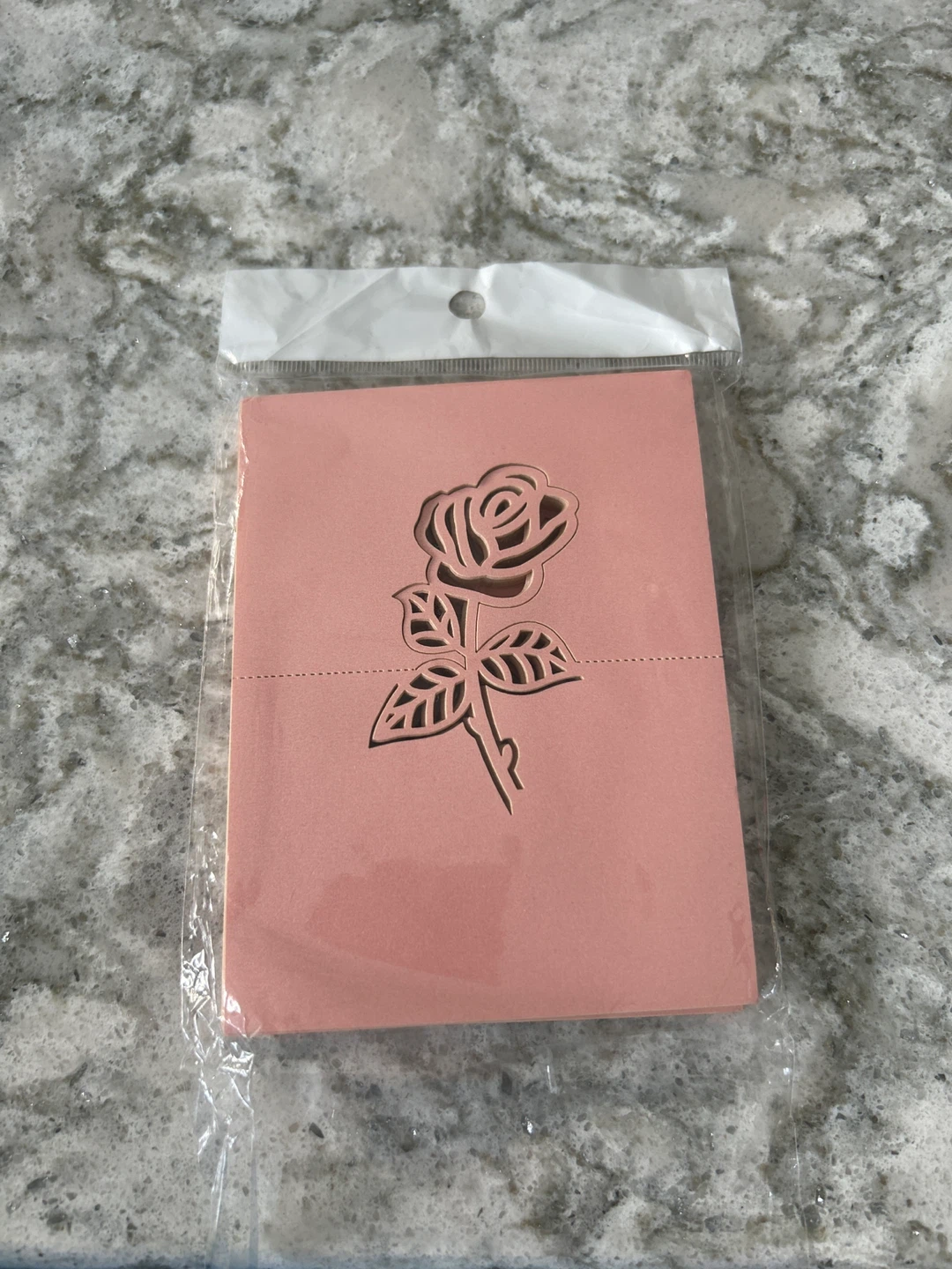 Pink Rose Cut-Out Place cards - photo 2