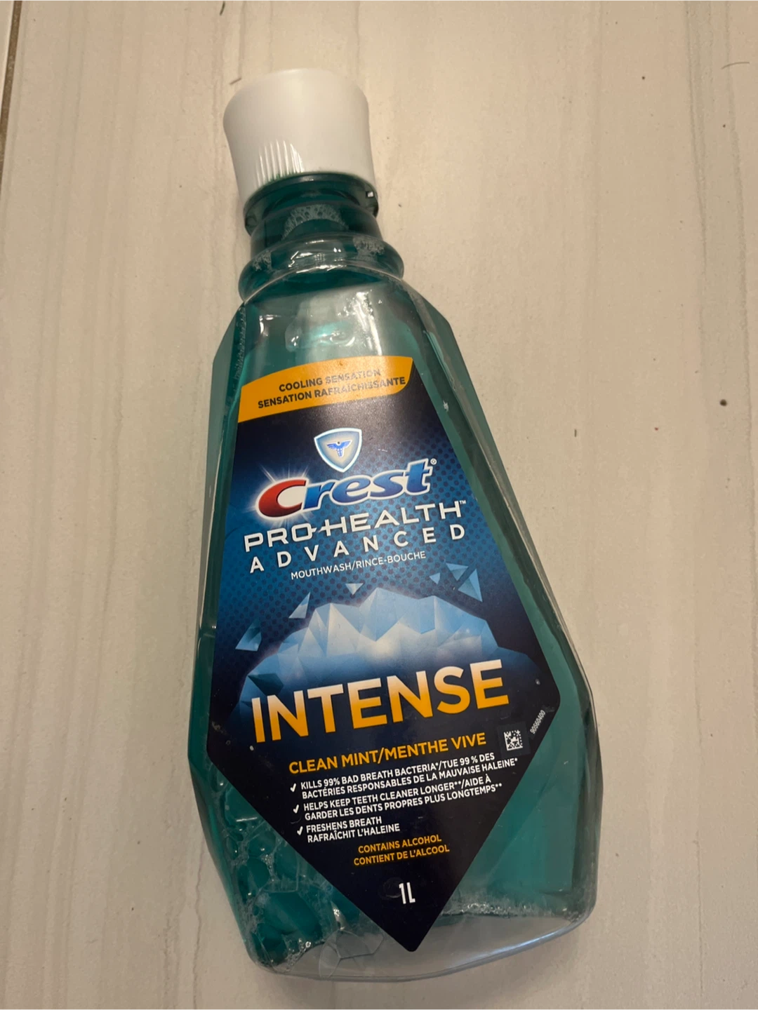 Crest Pro-Health Advanced Intense Mouthwash - Clean Mint 1L