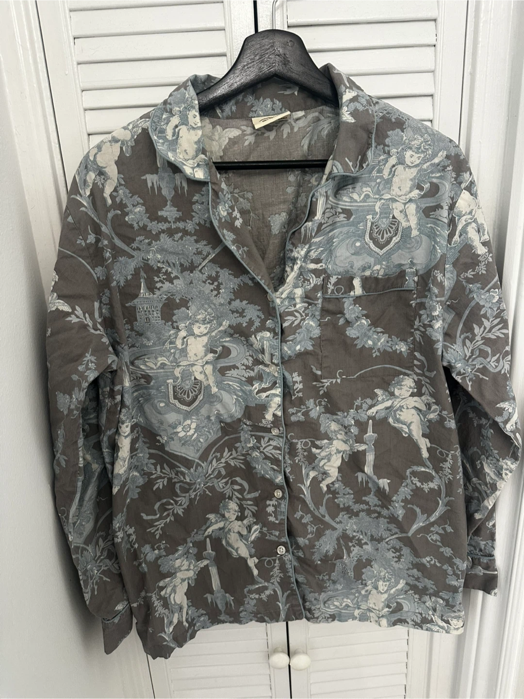 Belle De Provence 100% Cotton Pajama Top