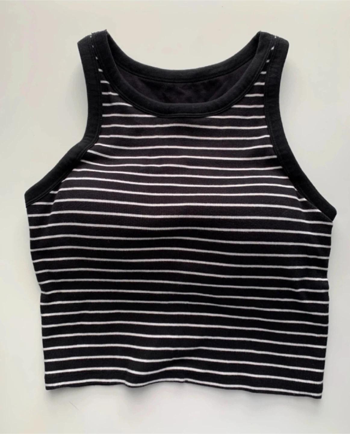 Uniqlo ribbed cropped bra top - photo 2