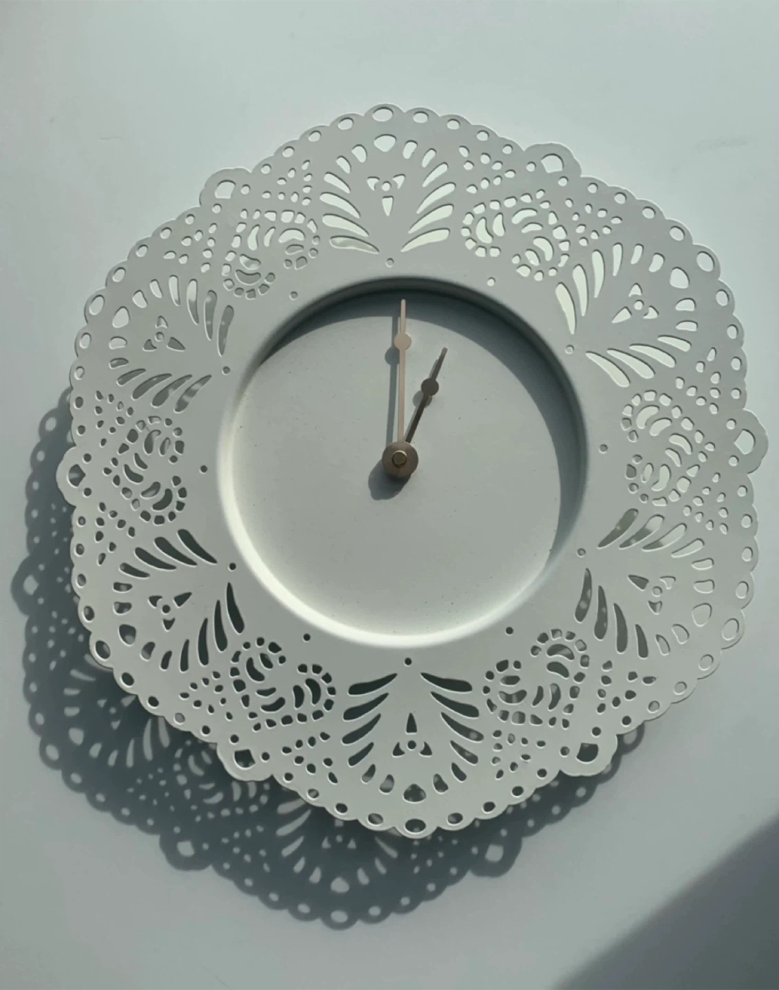 IKEA White Wall Clock