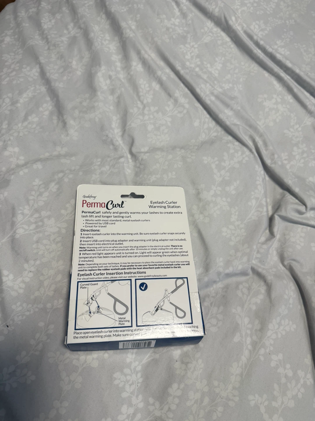 Godefroy Perma Curl Eyelash Curler Warming Station - photo 4