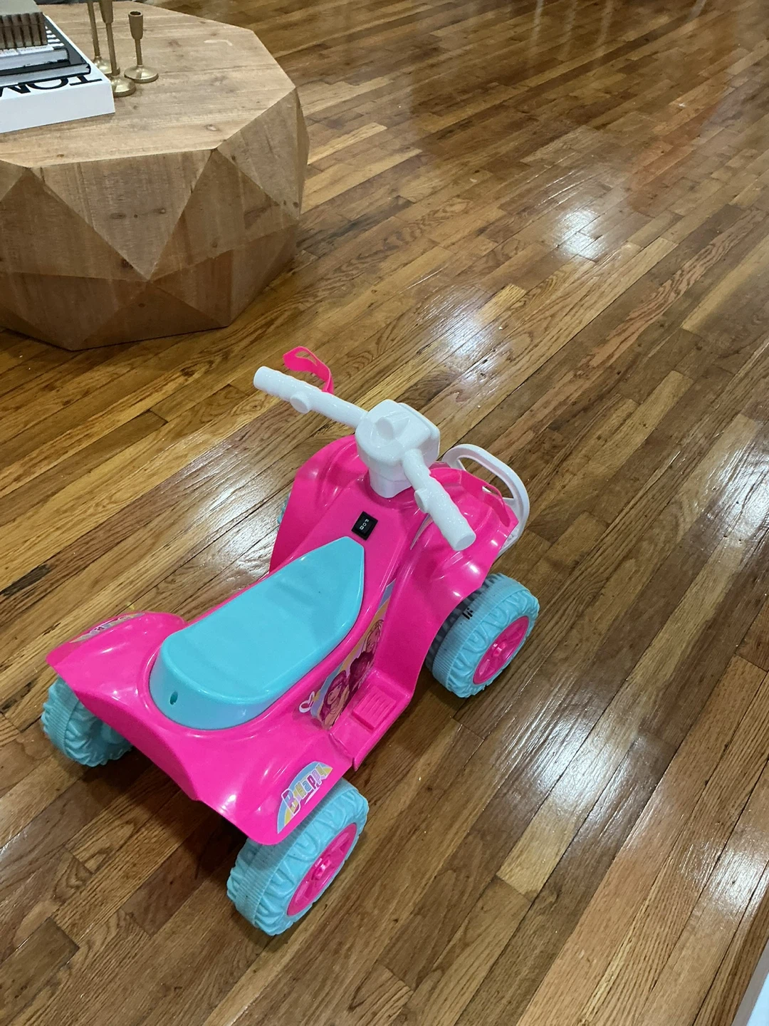 Barbie Pink Electric Ride-On ATV Quad Toy - photo 5