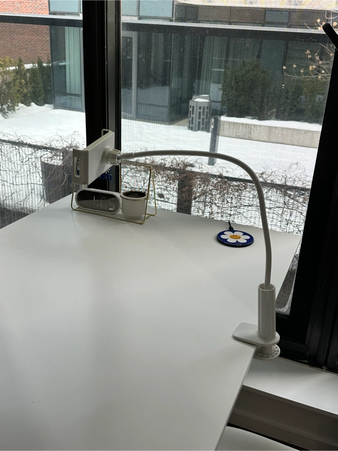 🇰🇷Flexible Gooseneck Phone/Tablet Holder with Clamp - photo 3