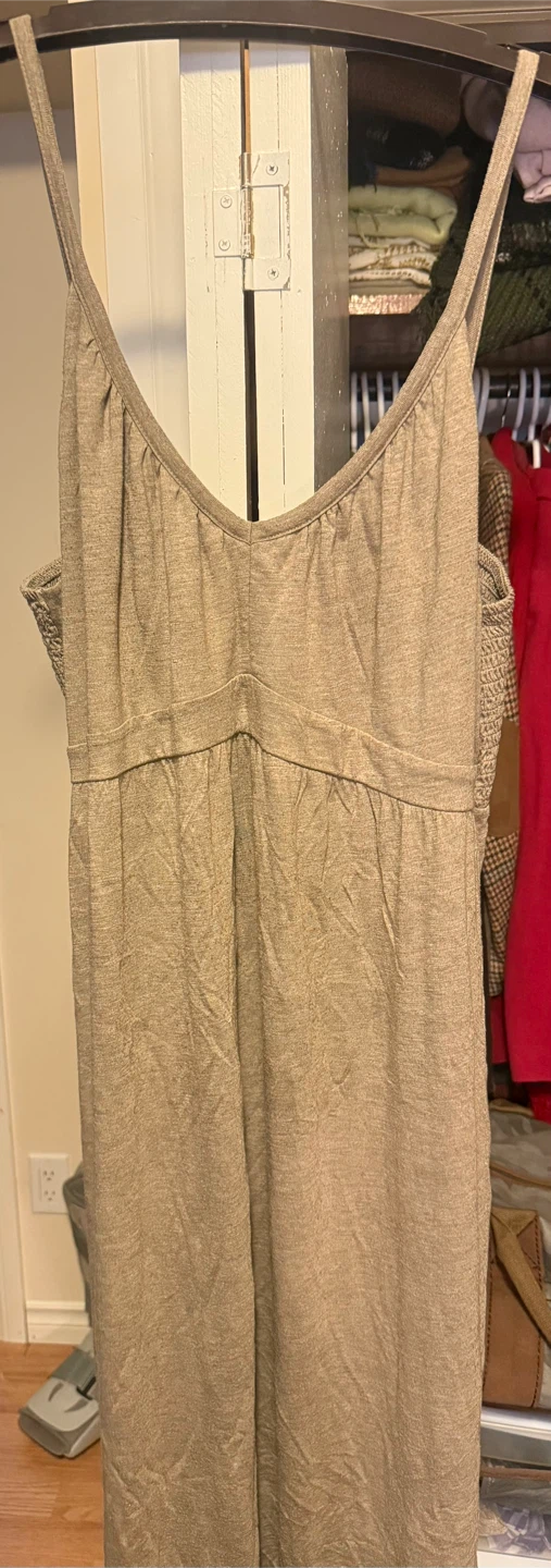 Lightweight Khaki Dress