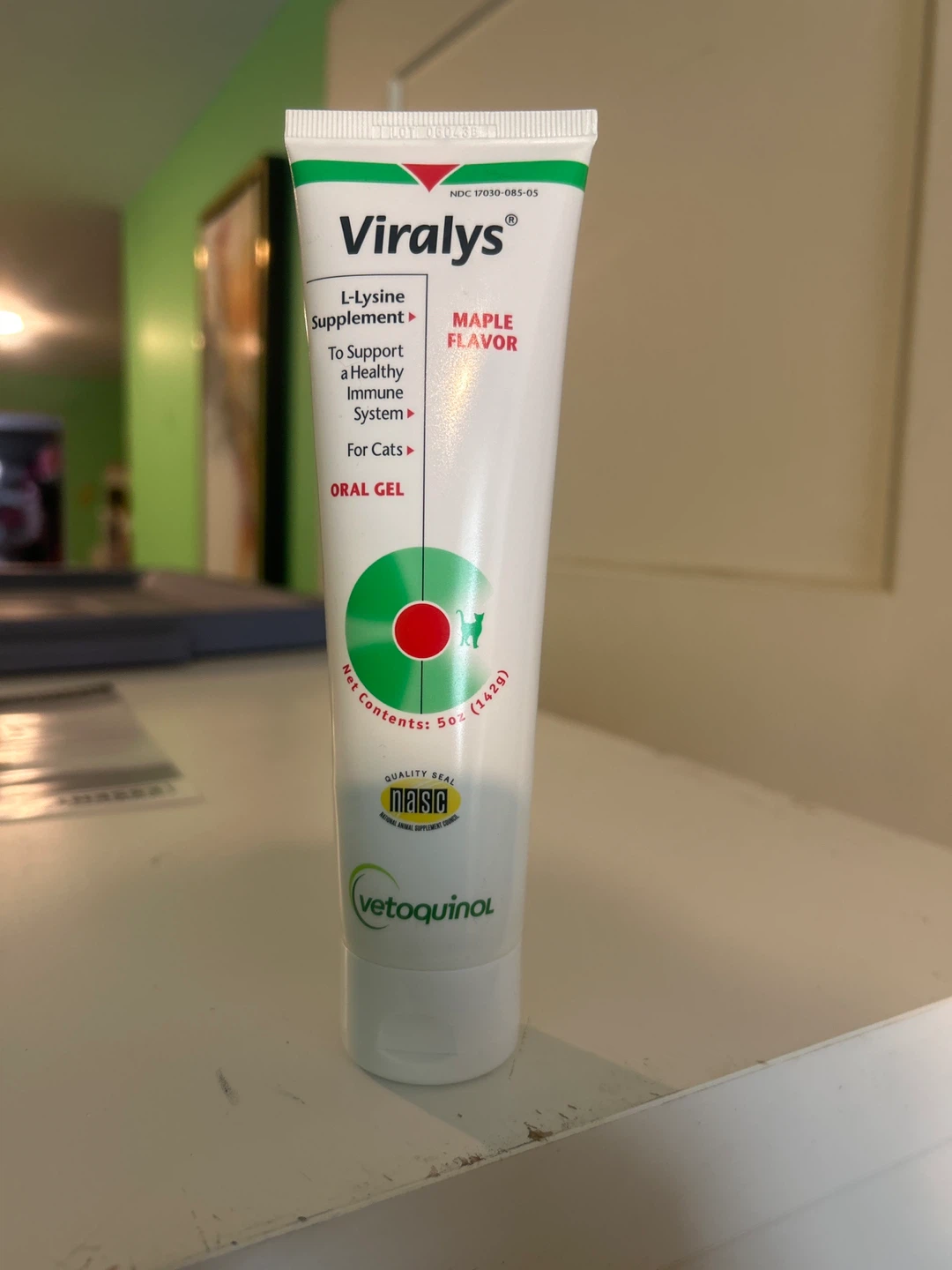 Viralys L-Lysine Supplement Oral Gel for Cats - Maple Flavor - photo 3