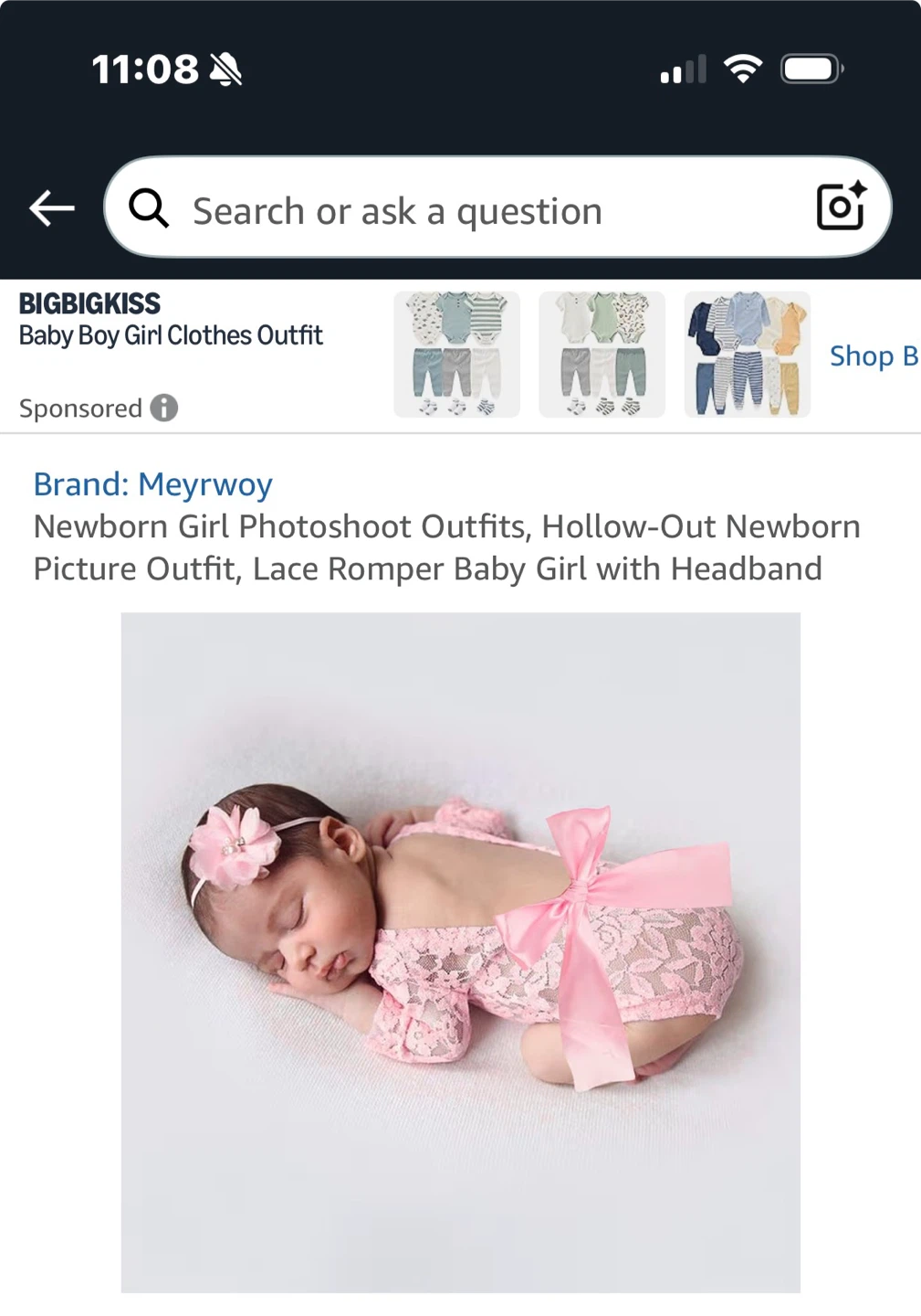 Pink Lace Bodysuit with Ribbon - photo 2