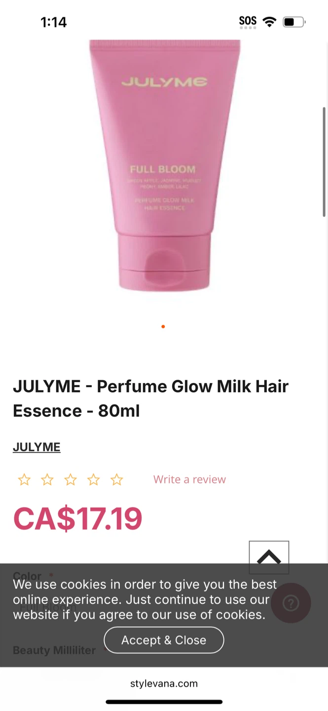 JULYME - Perfume Glow Milk Hair Essence - full bloom - photo 2