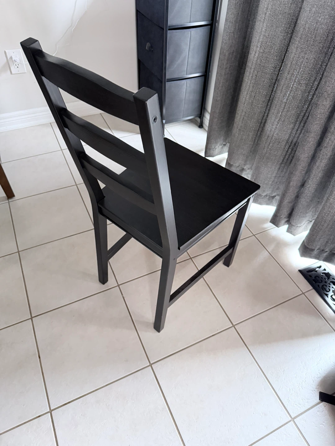 Black Dining Table Set with 4 Chairs - photo 3