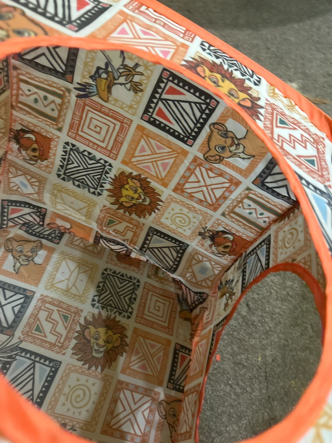 The Lion King Fabric Toy Bin Storage Organizer - photo 4