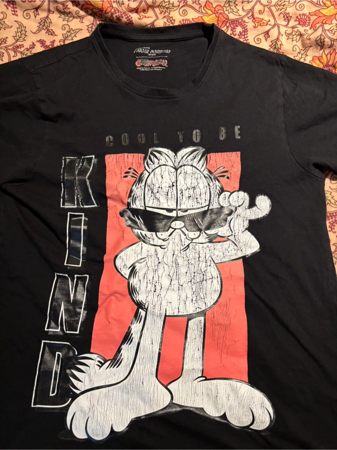 Fame On Fire Garfield "Cool to Be Kind" T-Shirt