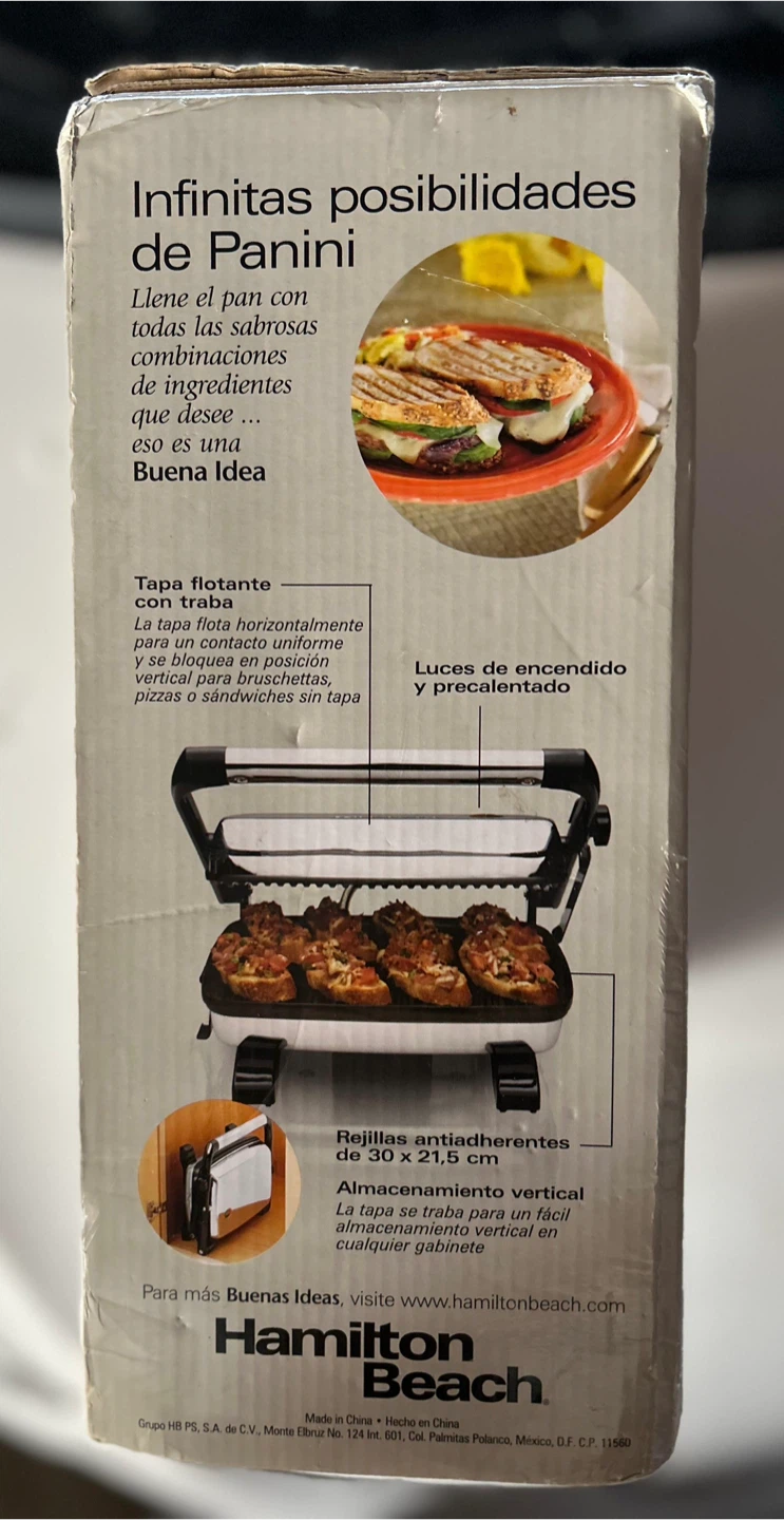 Panini Press Gourmet Sandwich Maker - photo 3
