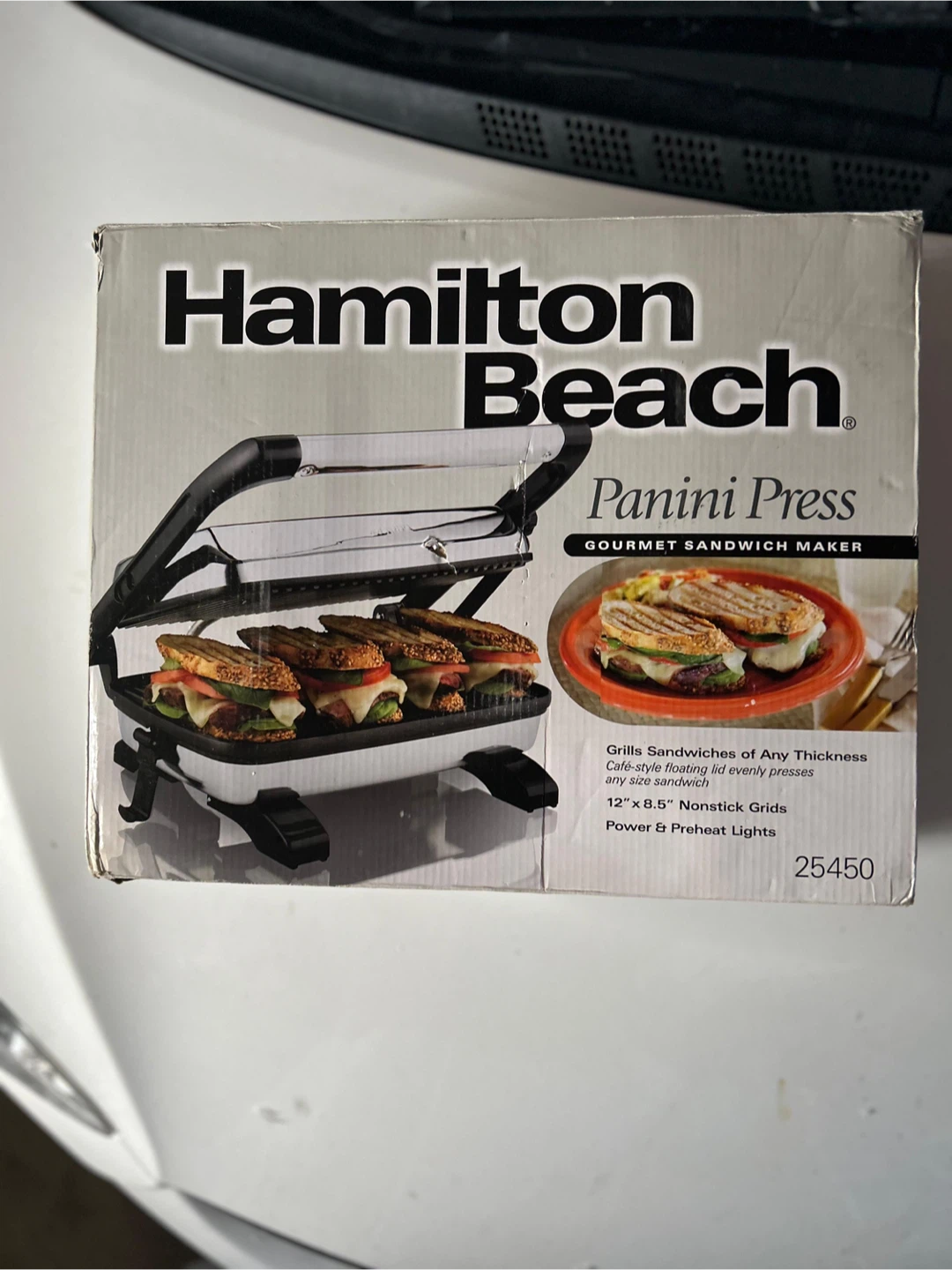 Panini Press Gourmet Sandwich Maker - photo 2