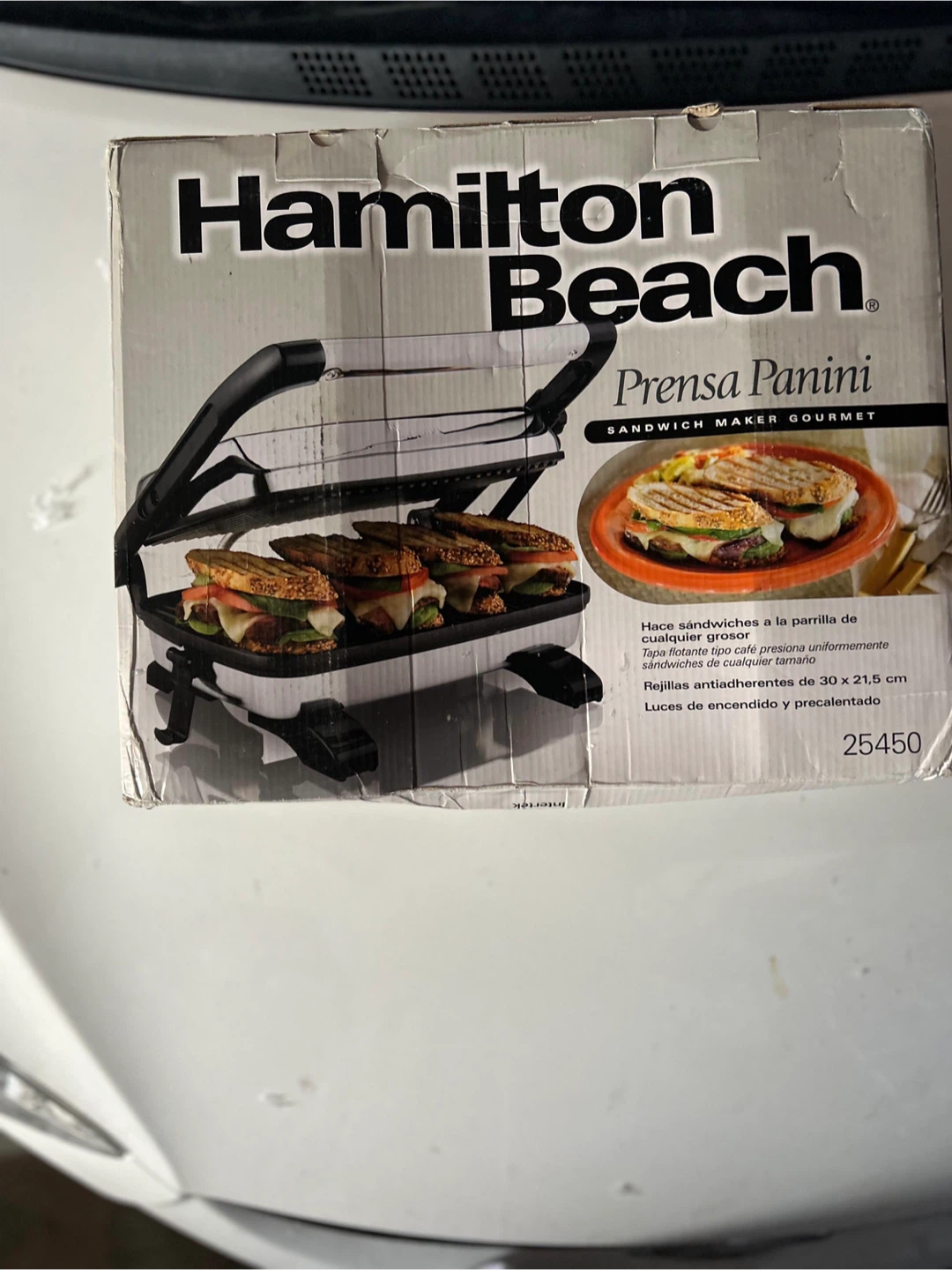 Panini Press Gourmet Sandwich Maker
