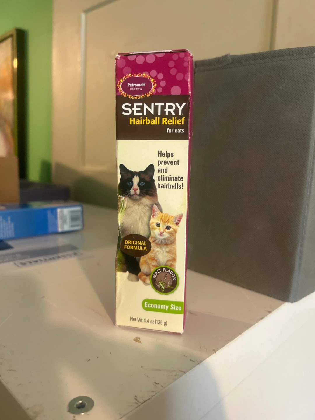 Sentry Hairball Relief for Cats - Malt Flavor