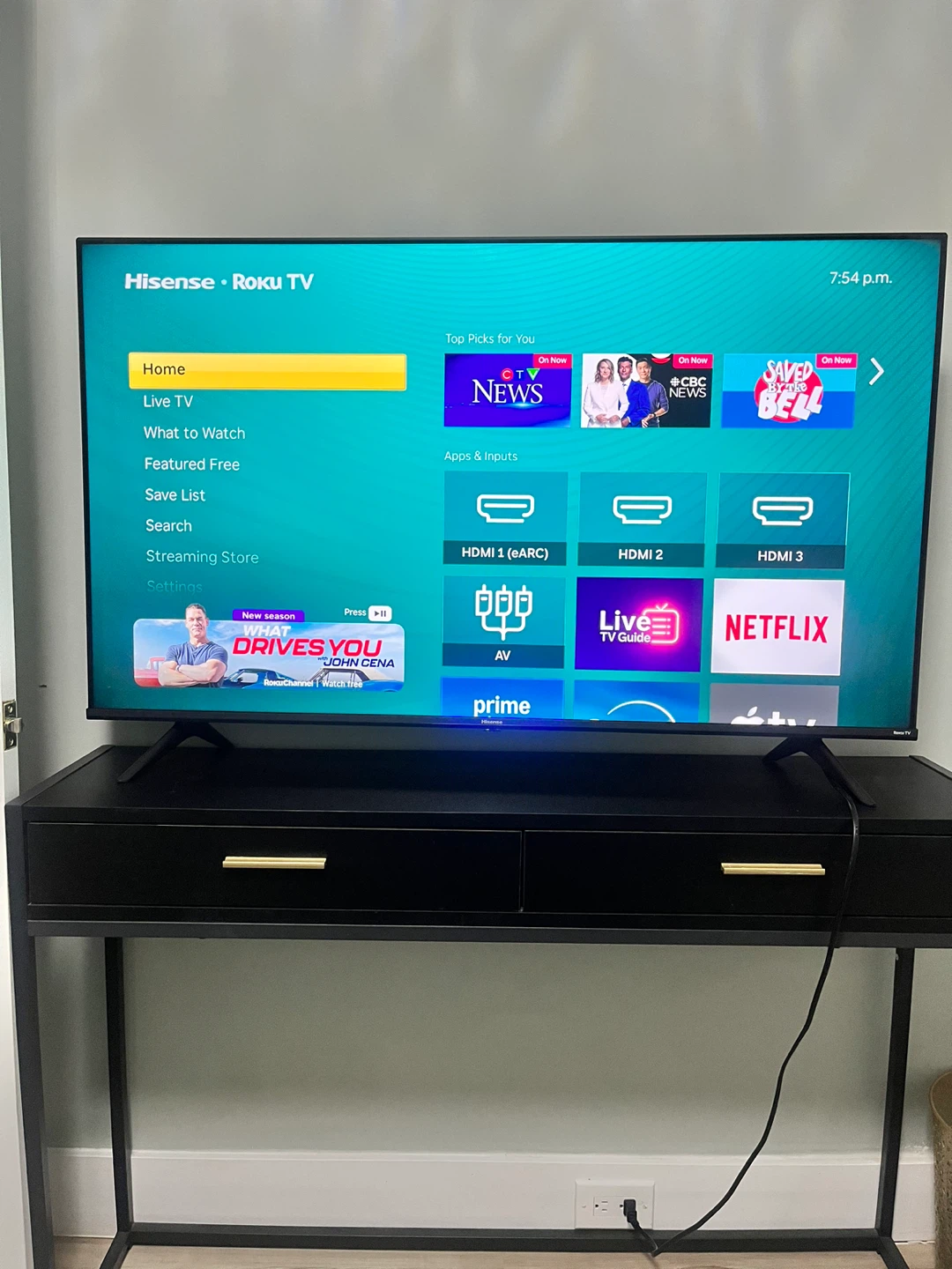 Hisense Roku TV- 55” - photo 2