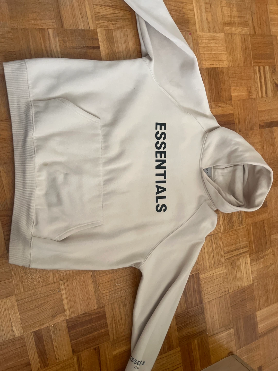 ESSENTIALS Fear of God Hoodie - Cream - Size L