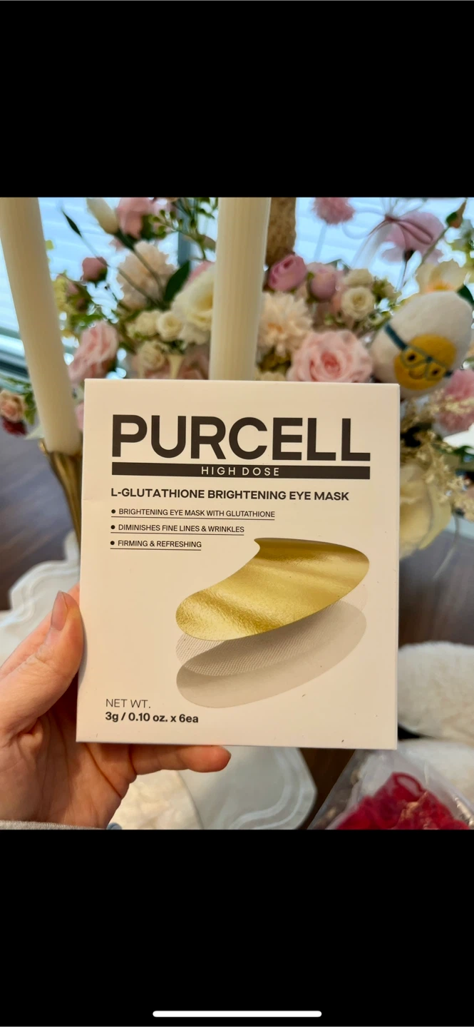 PURCELL Glutathione Brightening Eye Mask (3g * 6ea)