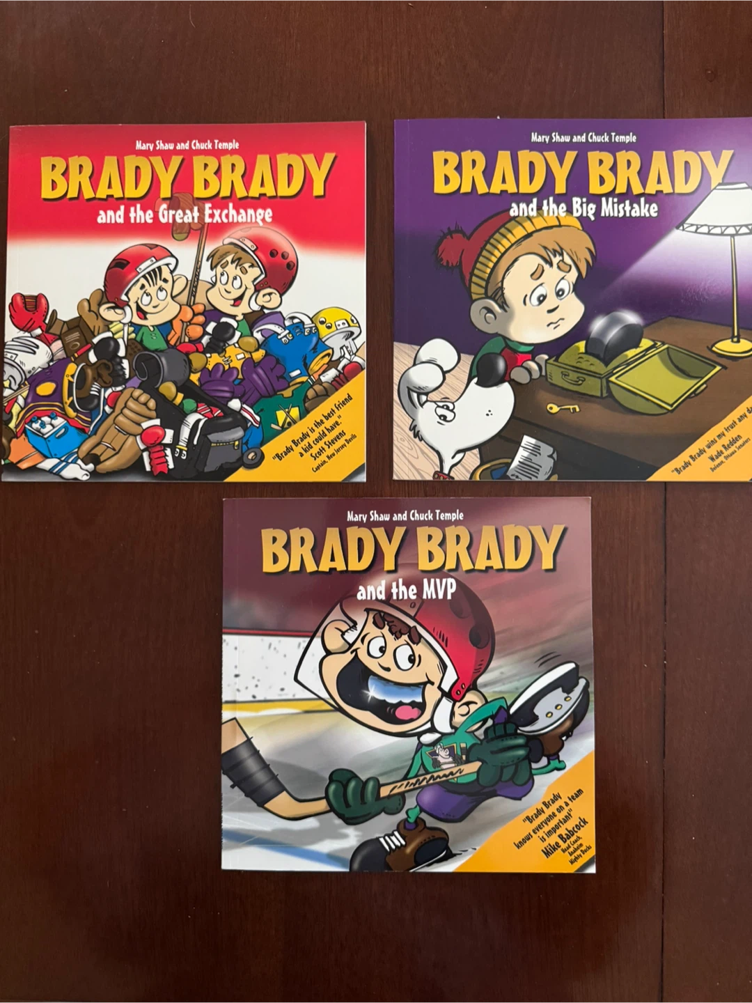 9 Brady Brady Hockey Books - photo 3