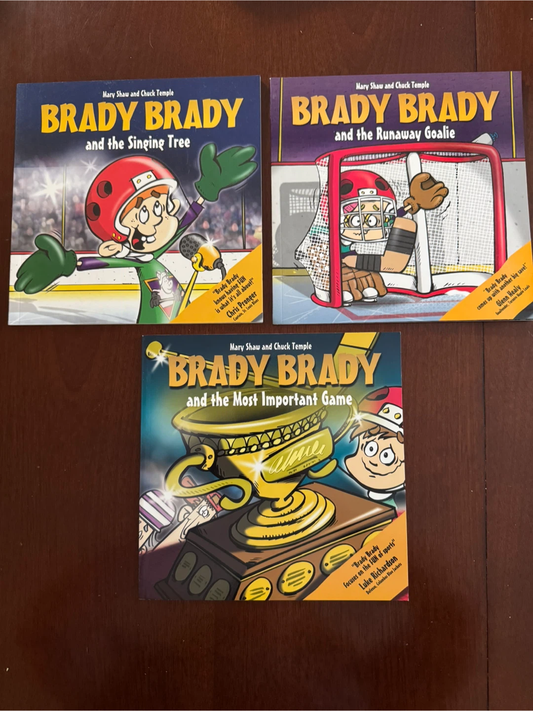 9 Brady Brady Hockey Books - photo 4