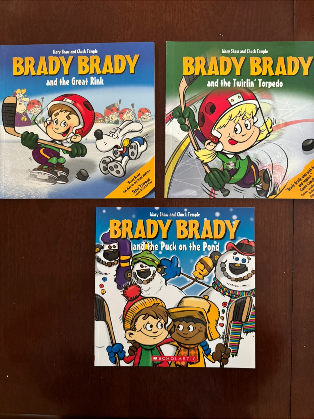 9 Brady Brady Hockey Books - photo 2