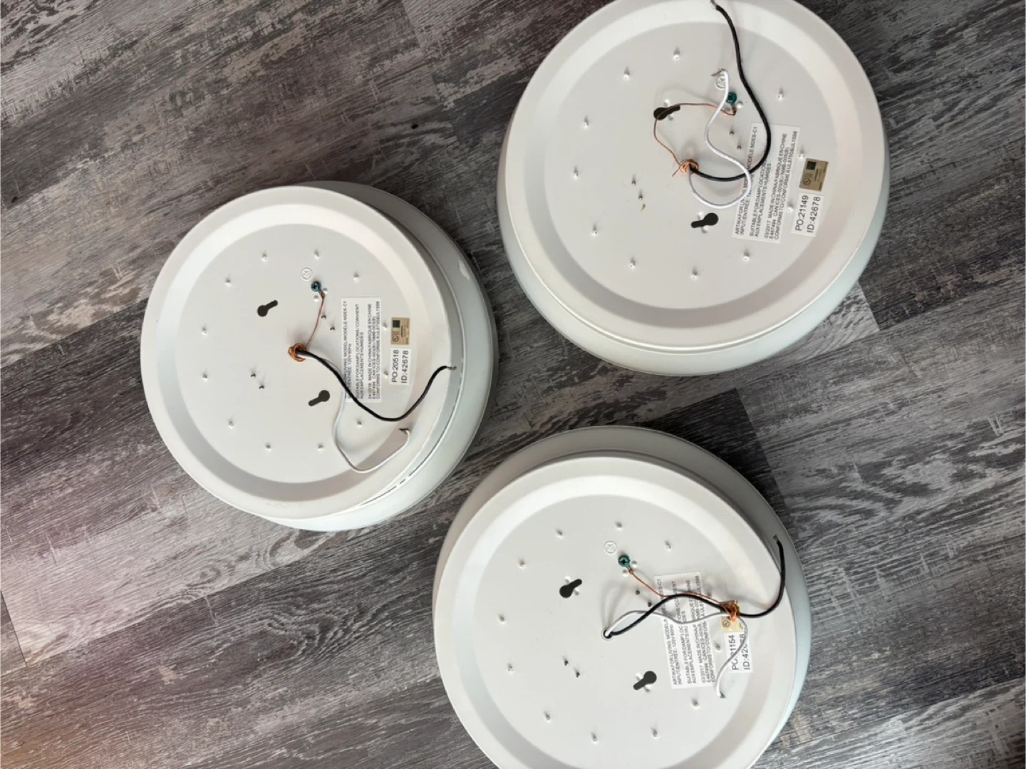Artika Flush Mount Ceiling Lights (Set of 3) - photo 4