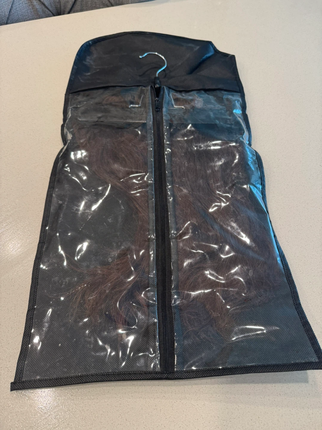 Brown Clip-In Human Hair Extensions - photo 4