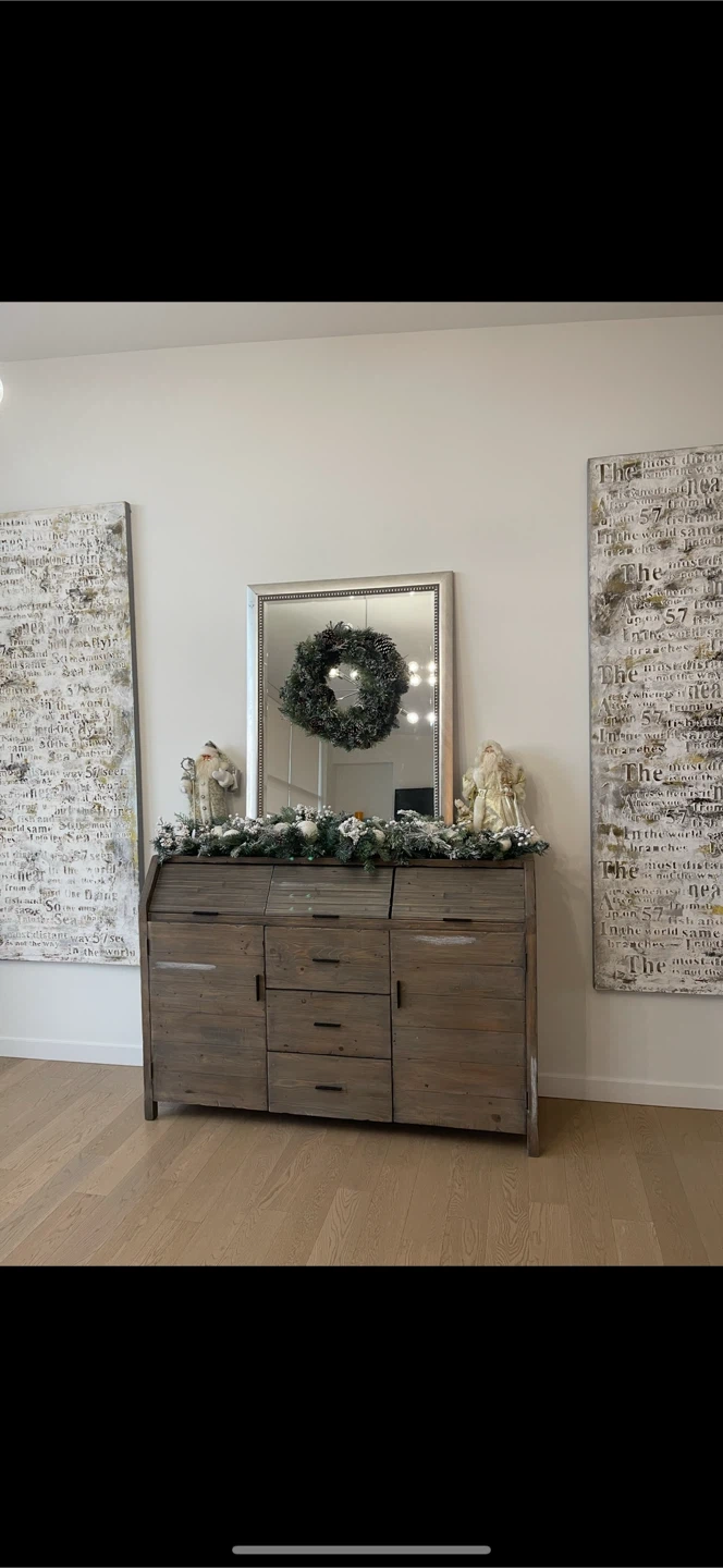 Urban Barn Rustic Wooden Hutch