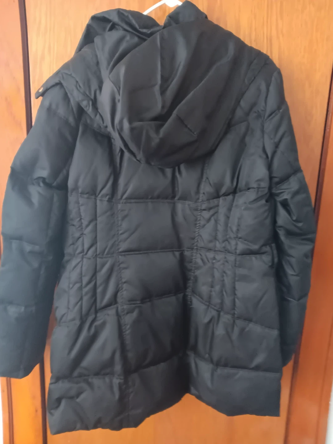 Vince Camuto Black Puffer Coat with Hood - photo 2
