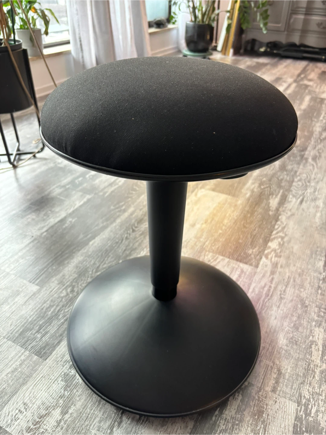 NILSERIK IKEA Adjustable Height Stool - Black