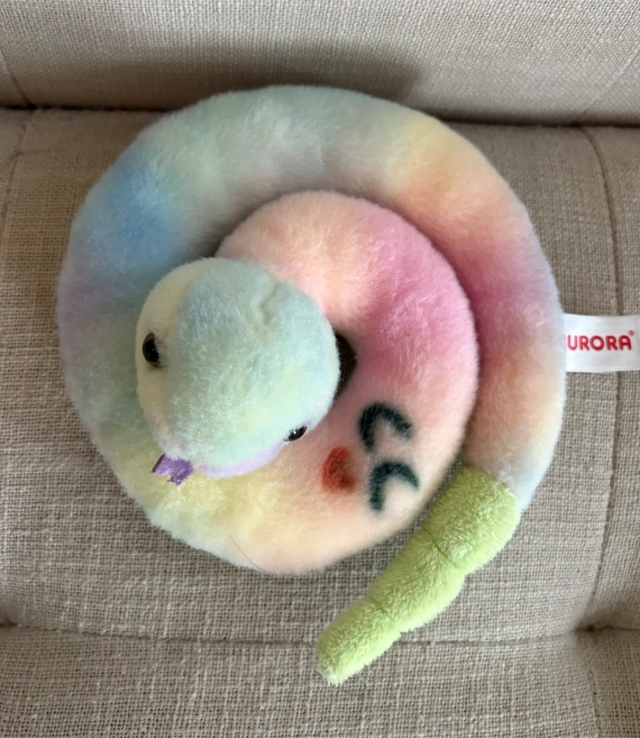Plush Snake toy - photo 2