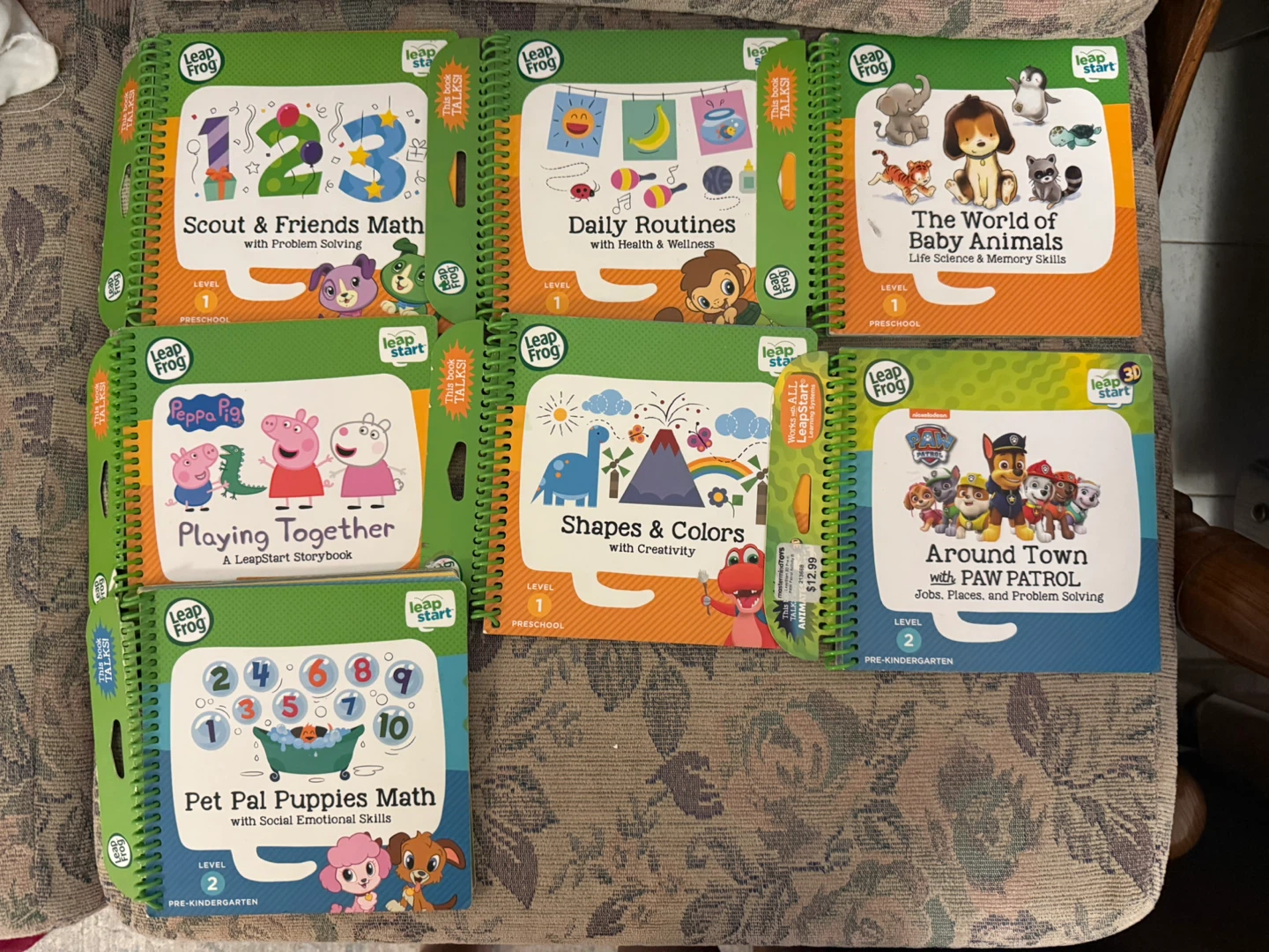 Leap Frog LeapStart Learning Books 7 books