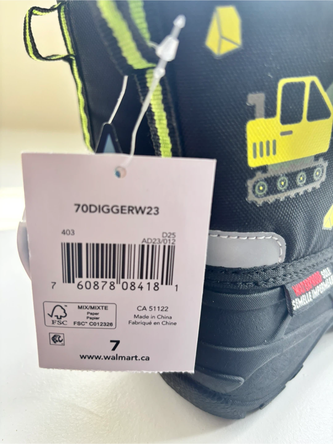 Kids' Winter Boots Size 7 - photo 2
