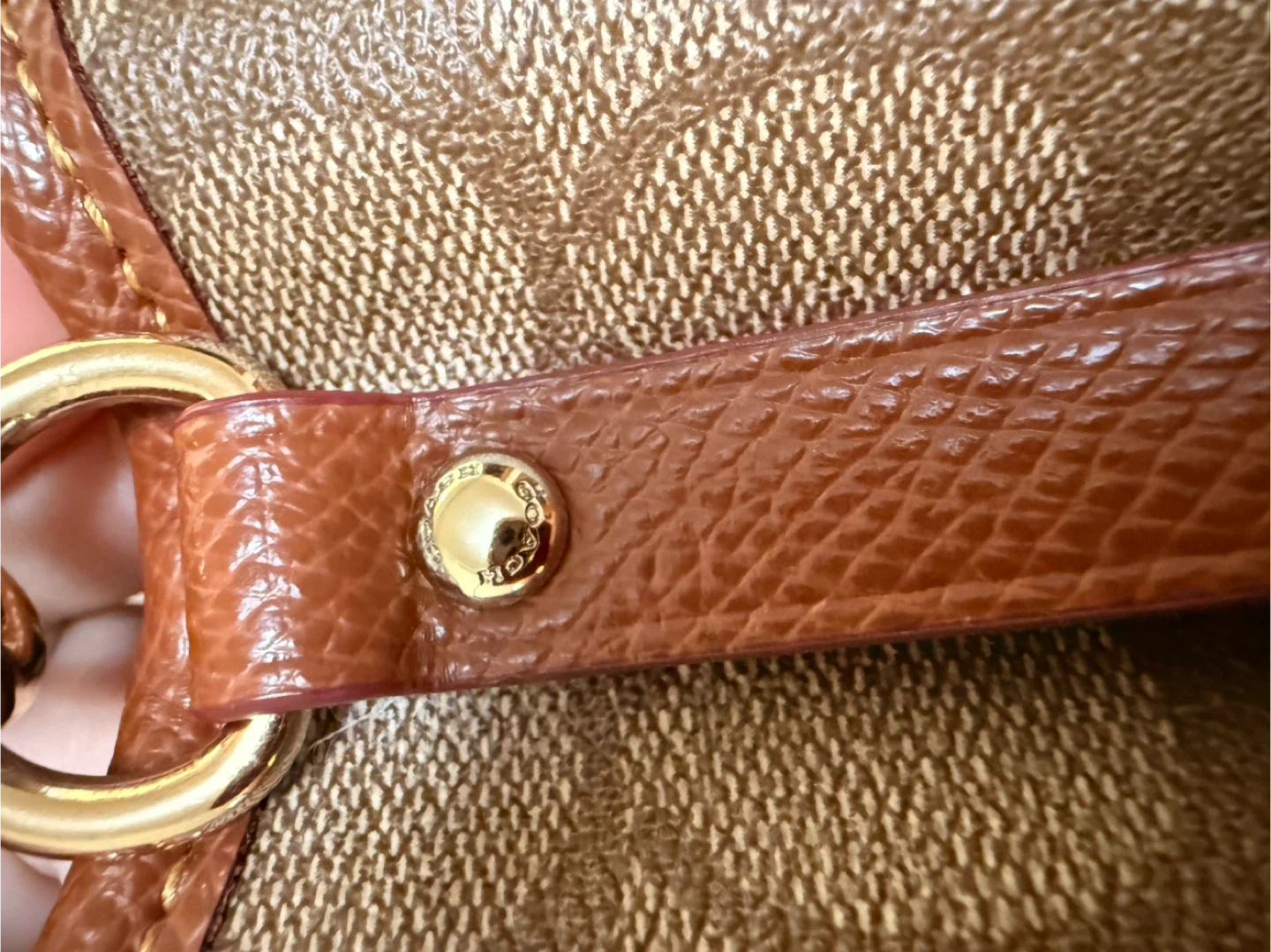 Coach Monogram Canvas Satchel Bag - photo 4