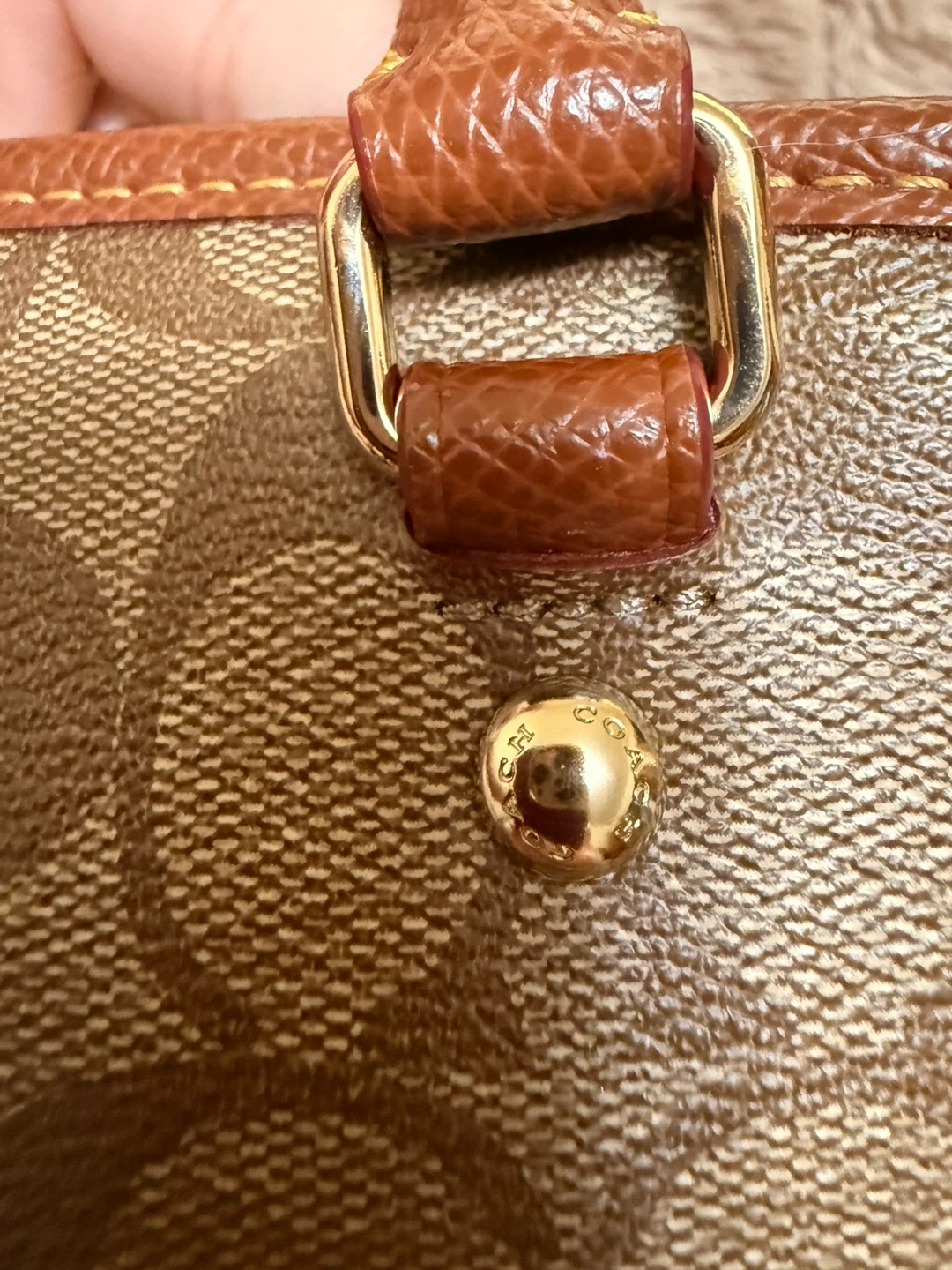 Coach Monogram Canvas Satchel Bag - photo 5