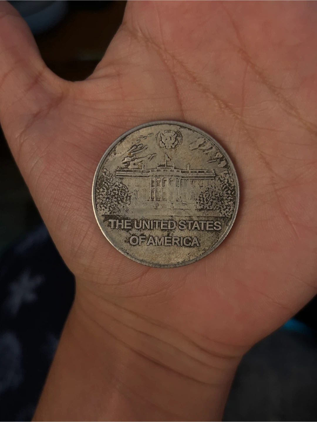 Richard Nixon commemorative coin - 1969 - photo 2