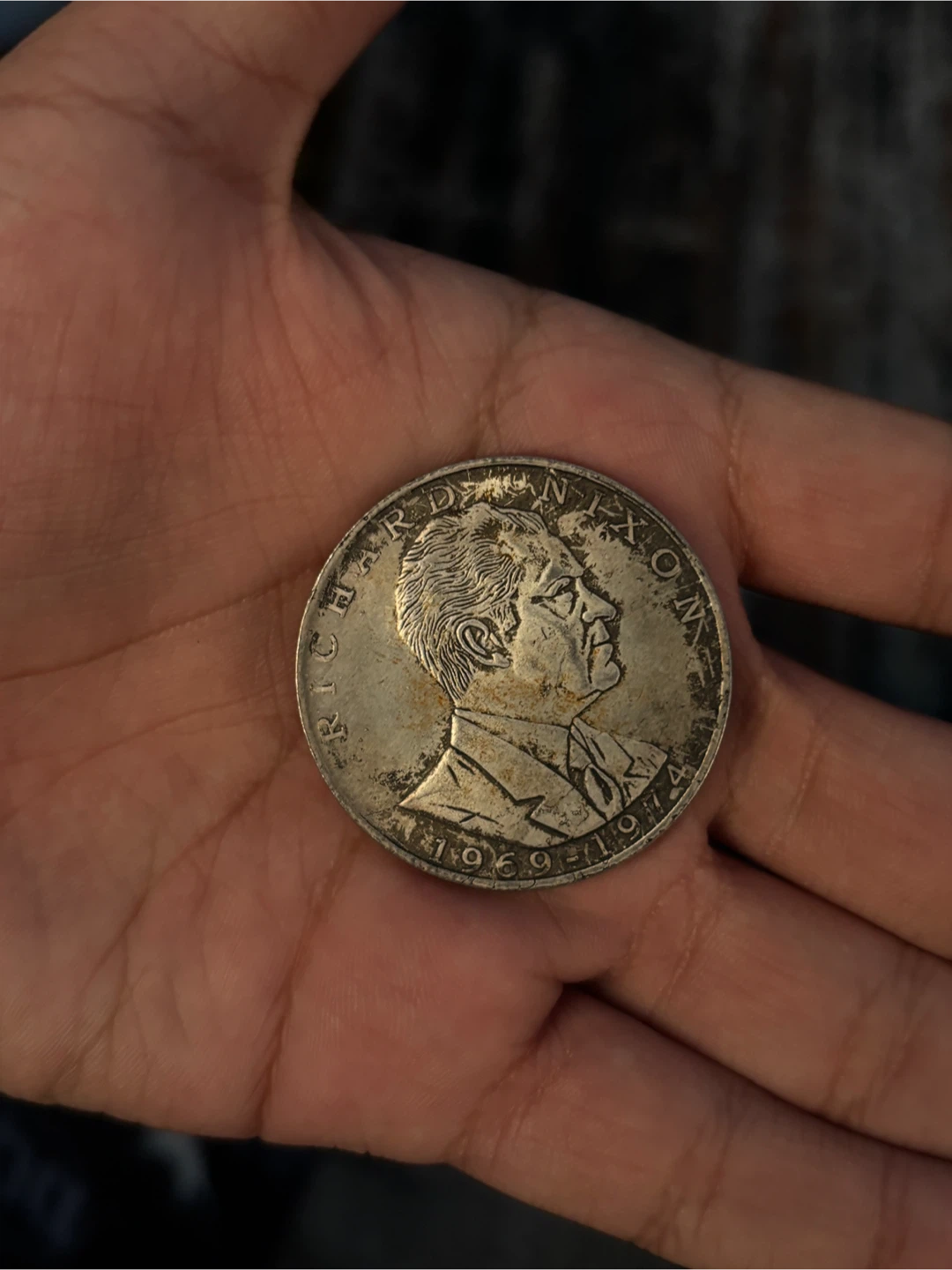 Richard Nixon commemorative coin - 1969