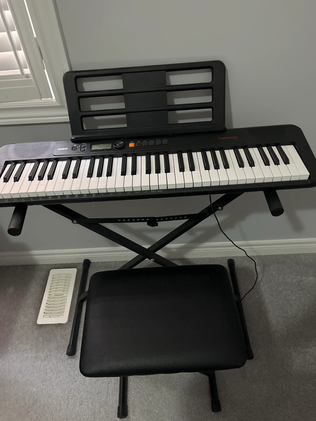 Casio Casiotone CT-S195 Portable Keyboard with Stand and Bench - photo 4