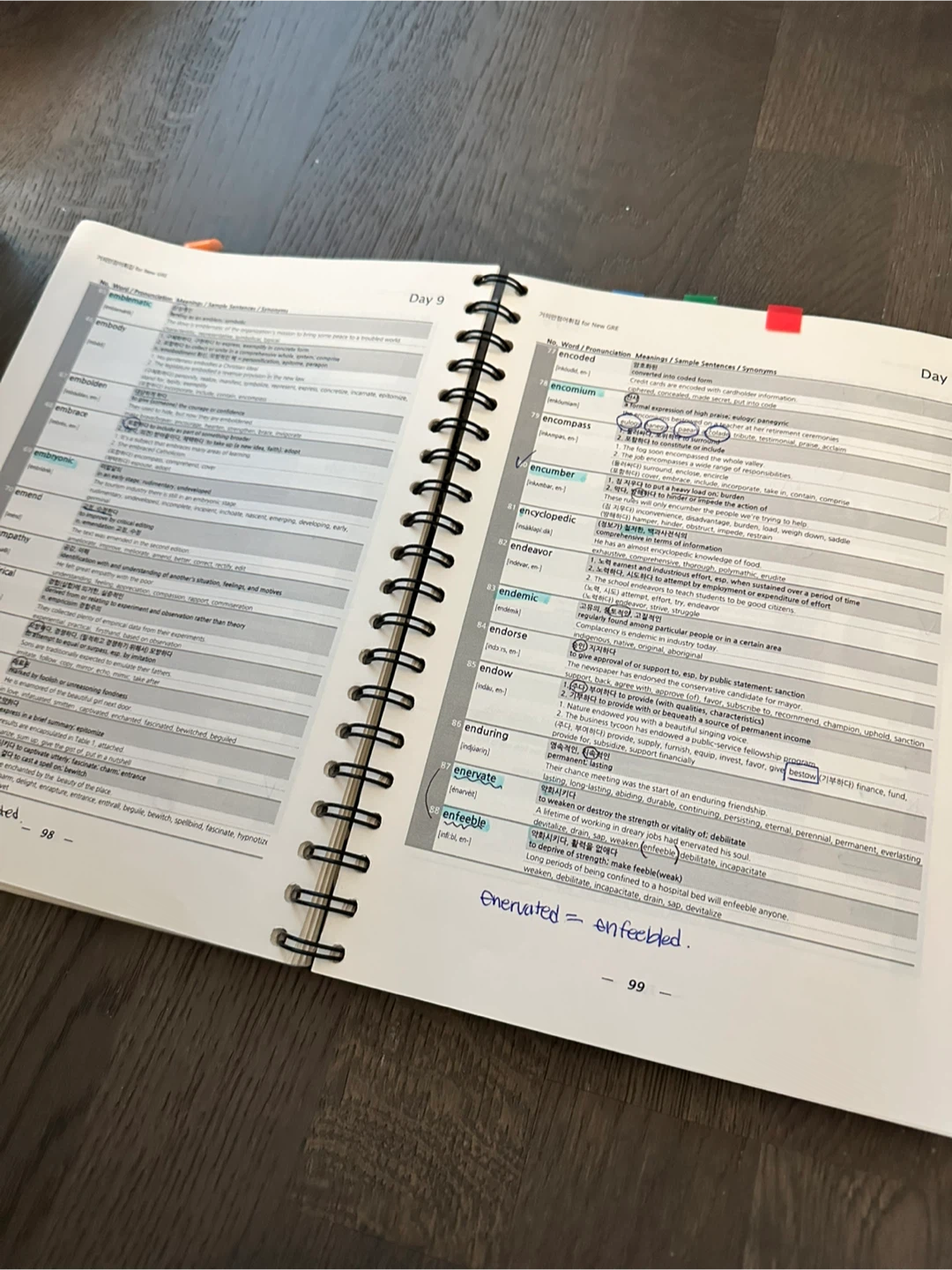 강남해커스 - GRE Vocabulary Notebook - photo 2