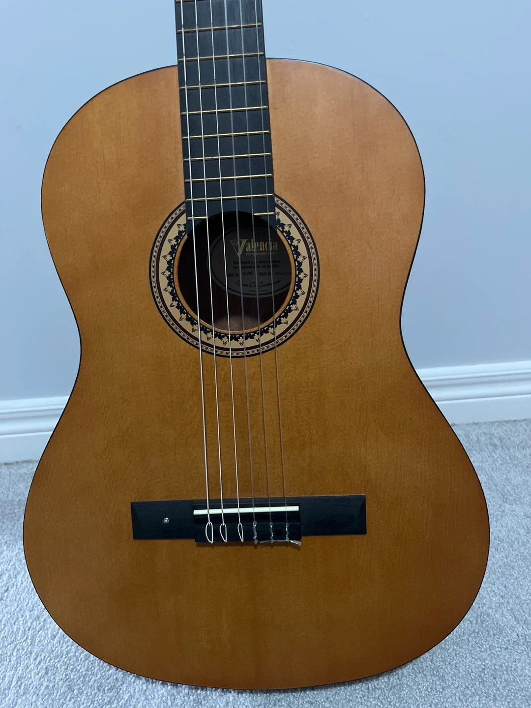 Valencia Classical Guitar 6 String with Gig Bag - photo 3