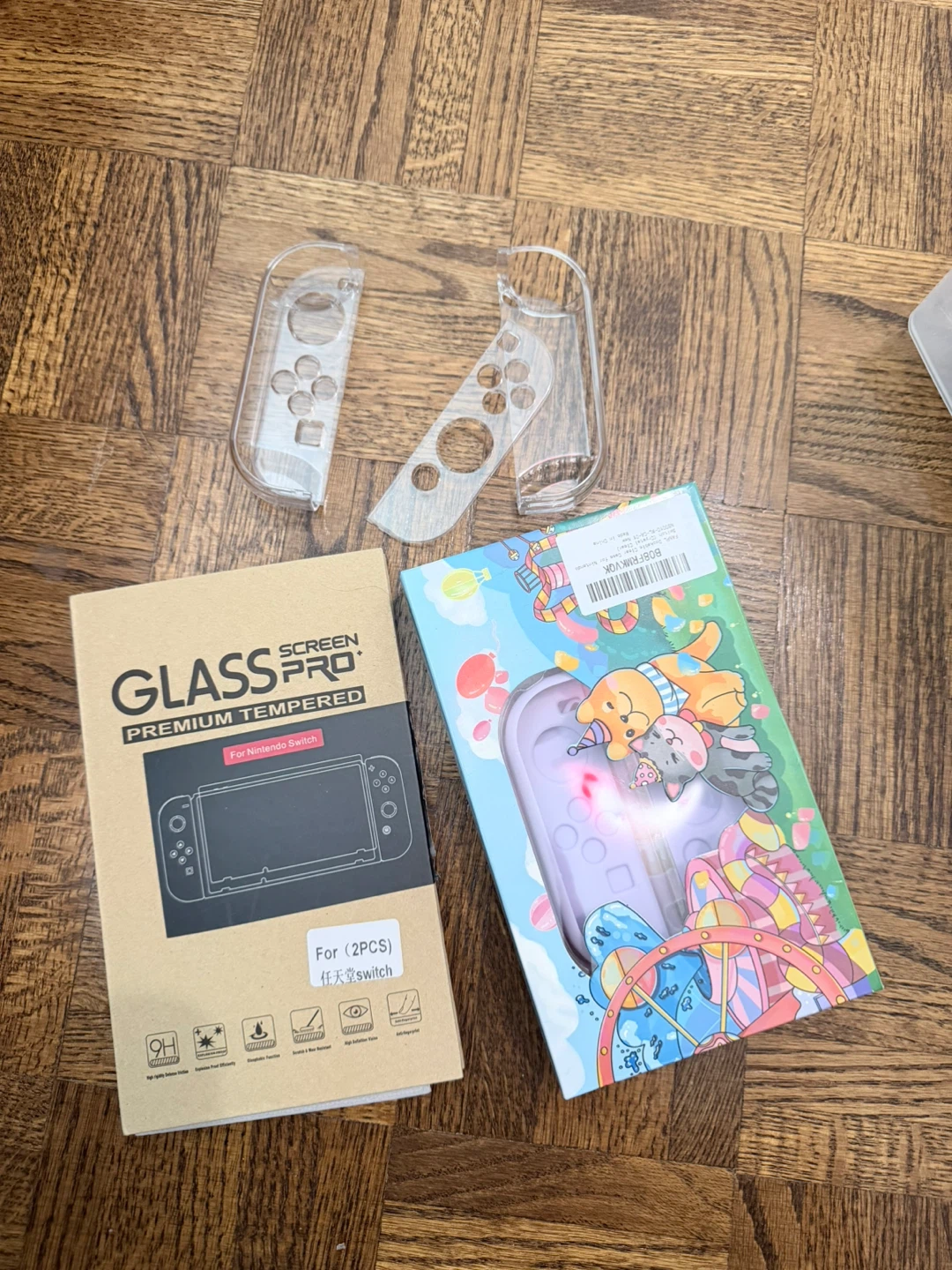 Nintendo Switch Screen Protector & Joy-Con Cases