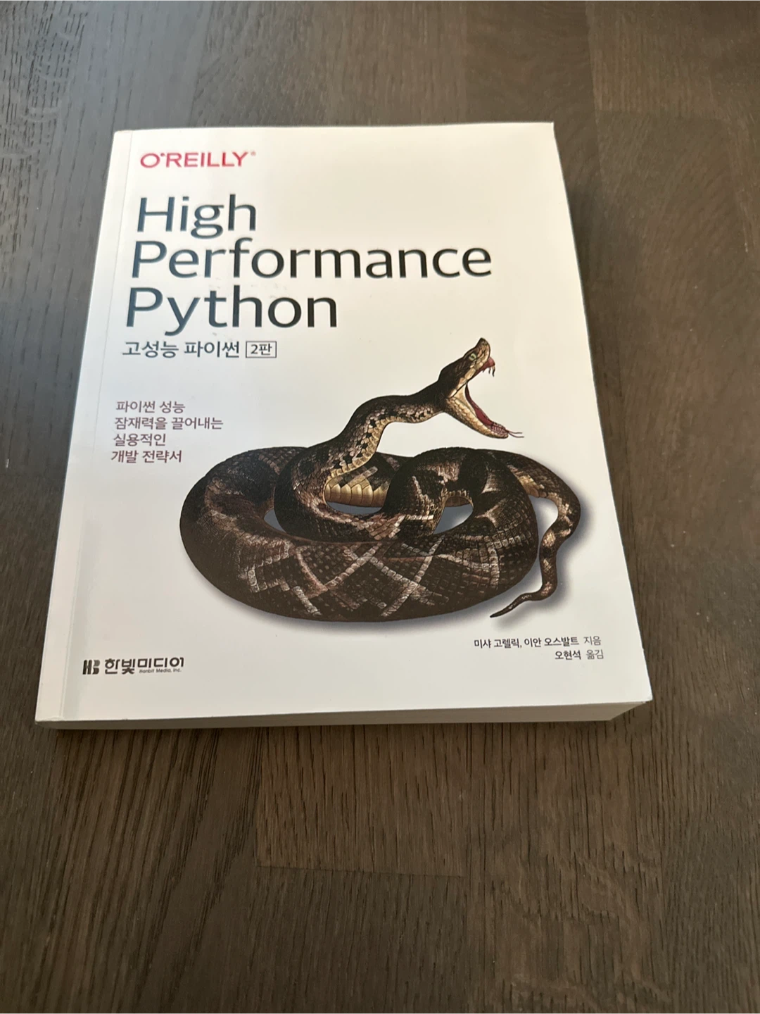 국문 O'Reilly High Performance Python 2nd Edition Book
