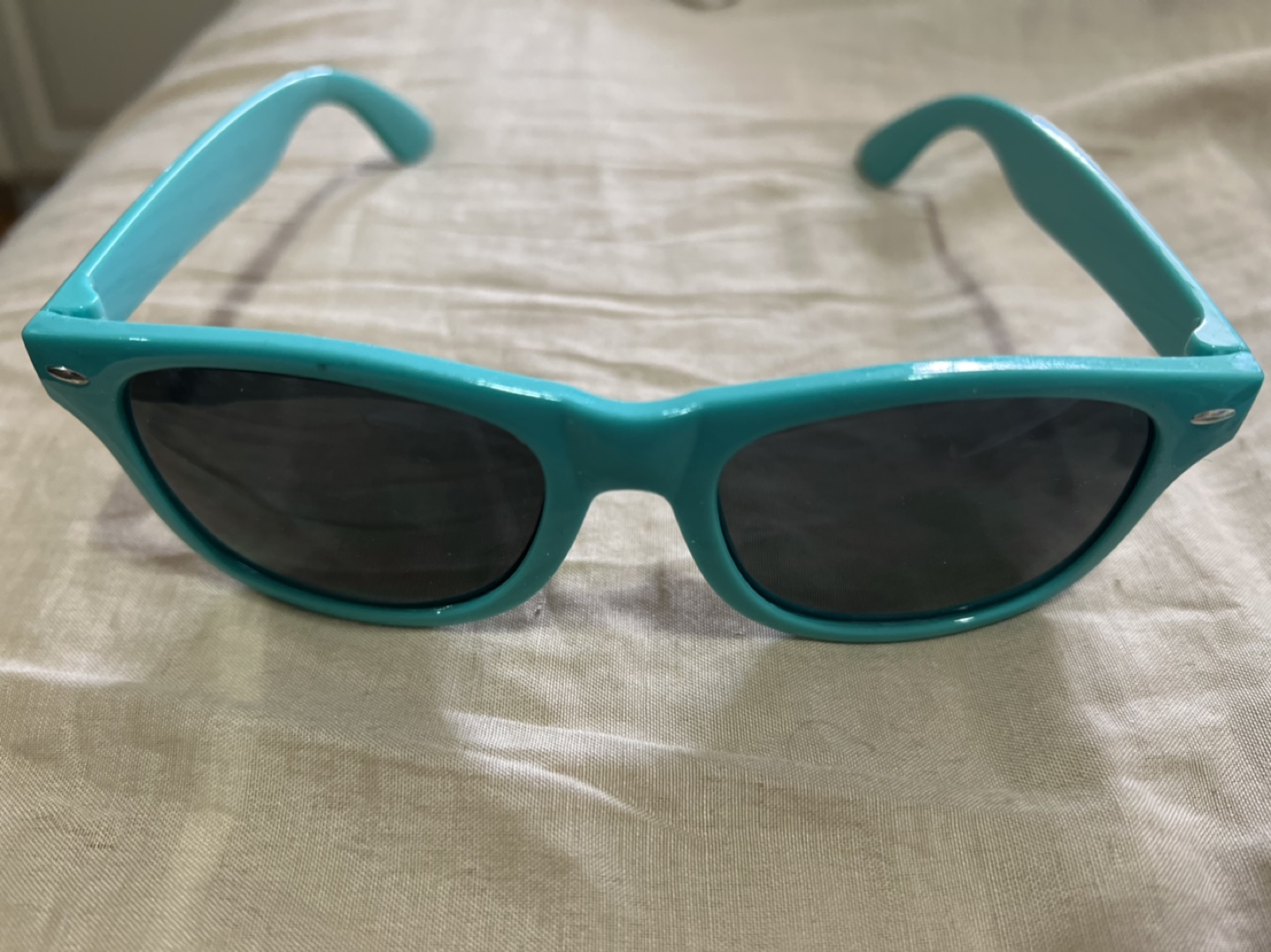 Brand New-Turquoise Wayfarer Style Sunglasses - photo 4