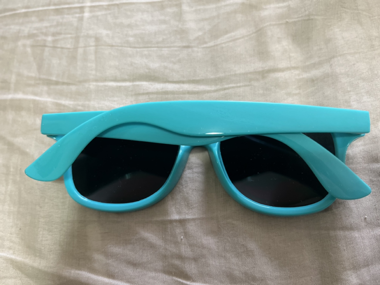 Brand New-Turquoise Wayfarer Style Sunglasses - photo 2