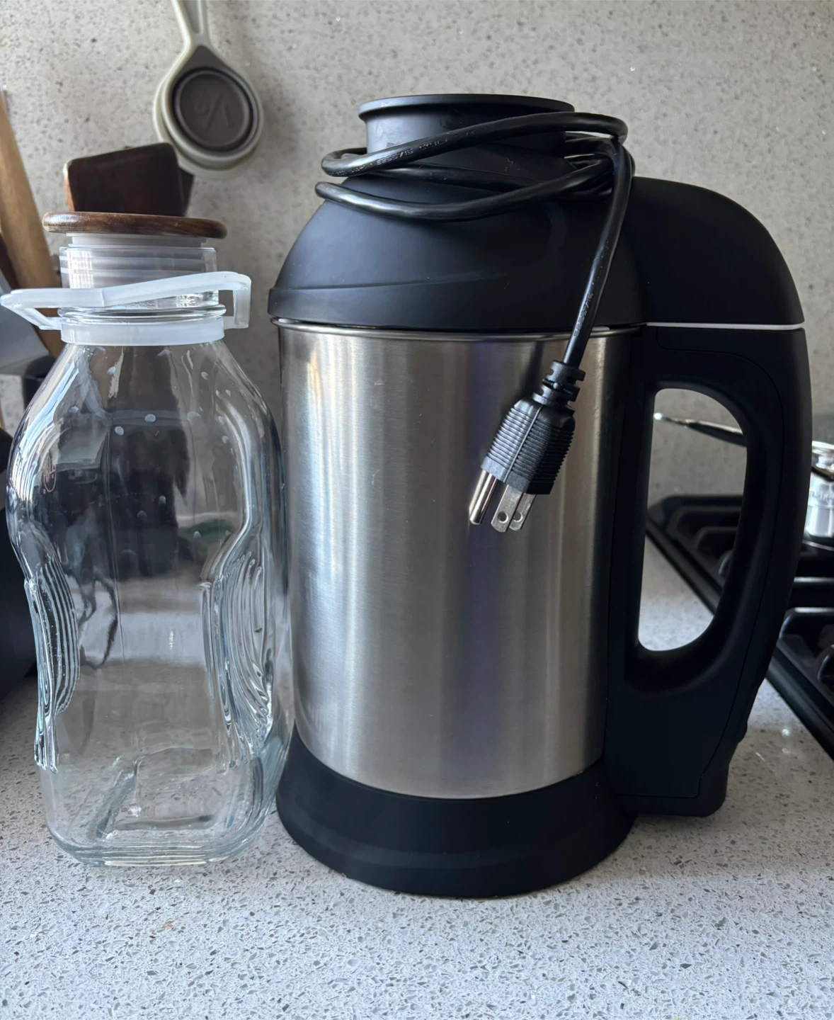 Almond Milk Maker and Glass Pitcher