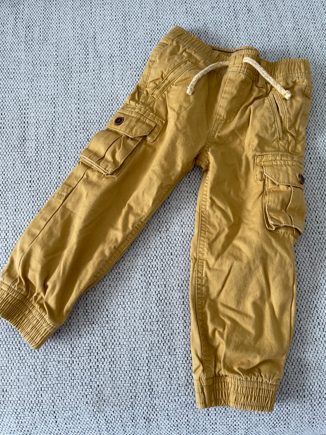 Kids' Khaki Cargo Pants